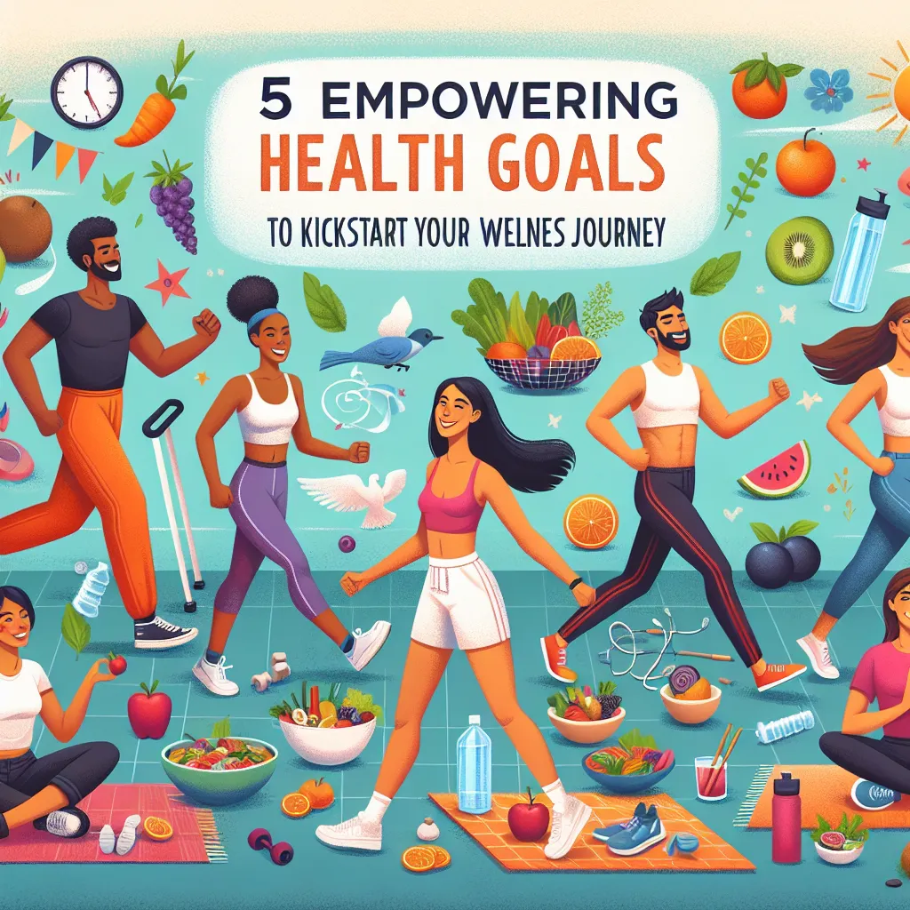 5 Empowering Health Goals to Kickstart Your Wellness Journey