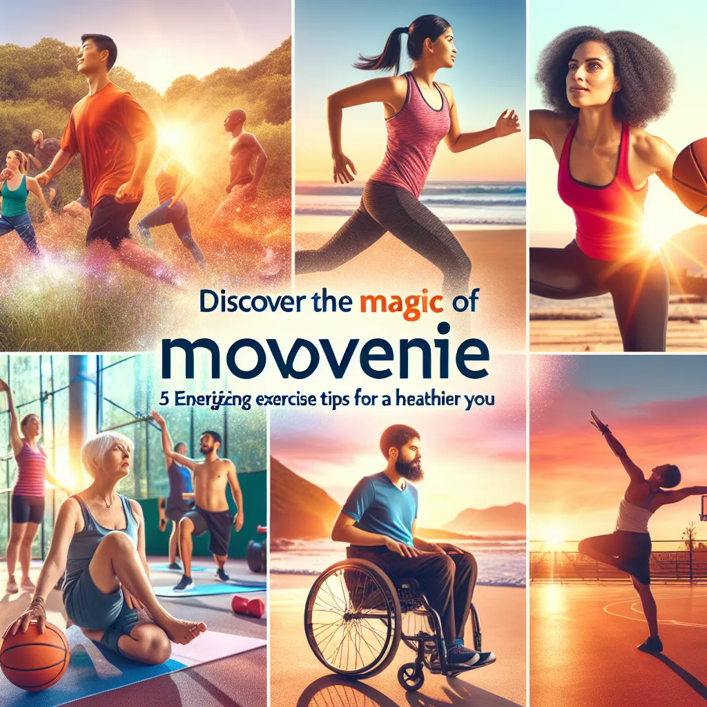 Discover the Magic of Movement: 5 Energizing Exercise Tips for a Healthier You